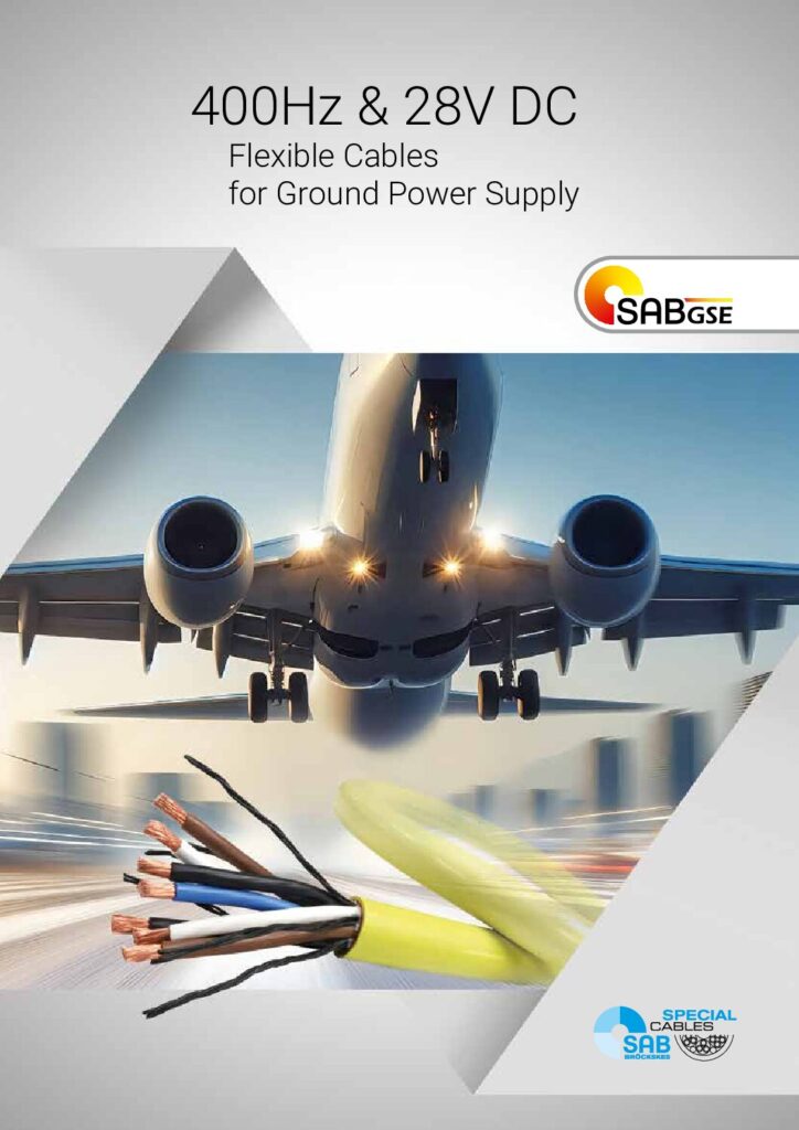 400Hz & 28V DC Flexible Cables for Ground Power Supply