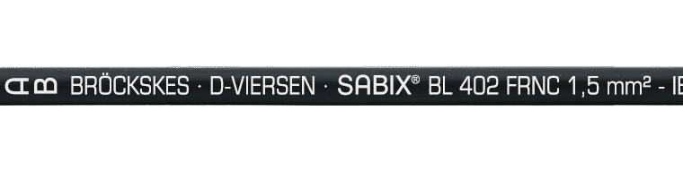 SABIX BL 402 FRNC - fil de câblage souple 0,6/1 kV, homologué DNV