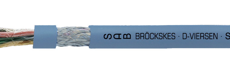 SABIX BL 445 C FRNC TP - Câble souple de transmission de données en paires avec tresse cuivre homologué DNV