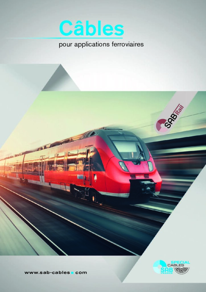 Câbles pour le ferroviaire qualifiés EN 45545-2