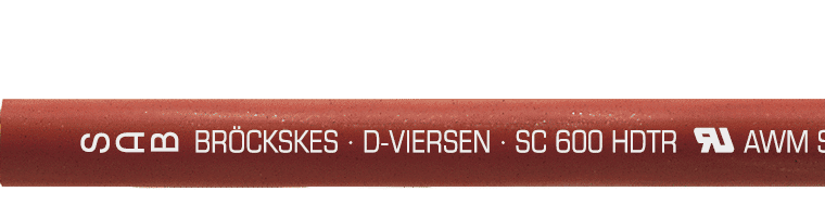 SC 600 HDTR : câble isolé Besilen®, homolgation UL/CSA
