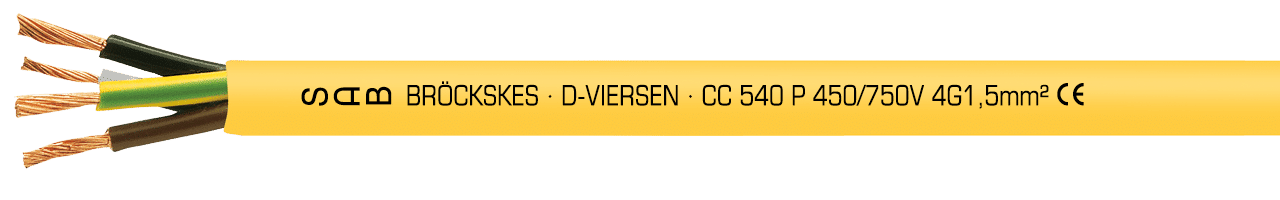 CC 540 P : Câble de commande en PUR