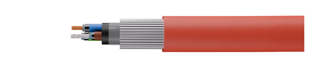 Power cable LSZH armé - câble industriel de puissance