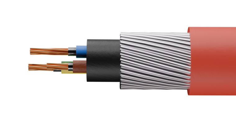 Power cable LSZH armé - câble industriel de puissance