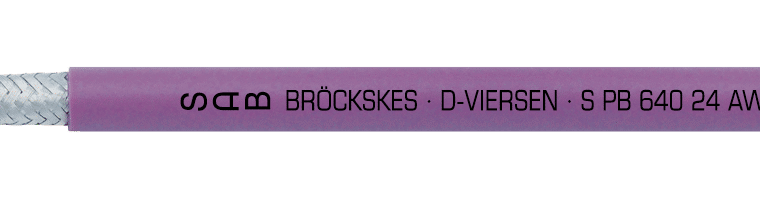 Câble Profibus-DP en PUR, extra souple