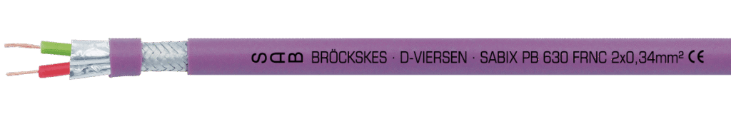 SABIX PB 630 FRNC - Câble Profibus sans halogène