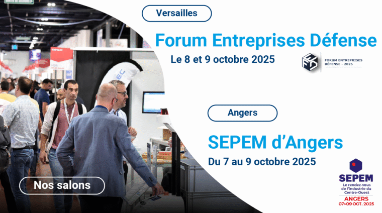 Bannière - salons octobre 2025